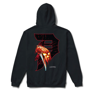 Primitive Skateboard Sweatshirt Slash Dirty P Pullover Hoody Black