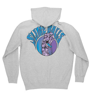 Slime Balls Hoody Sweatshirt Grave Hand Pullover Grey Heather
