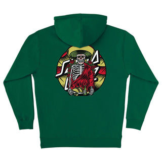 Santa Cruz Skateboards Hoody Guzman Dining Dot Dark Green