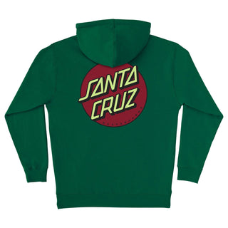 Santa Cruz Skateboards Hoody Other Dot Pullover Dark Green/Dark Red