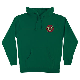 Santa Cruz Skateboards Hoody Other Dot Pullover Dark Green/Dark Red
