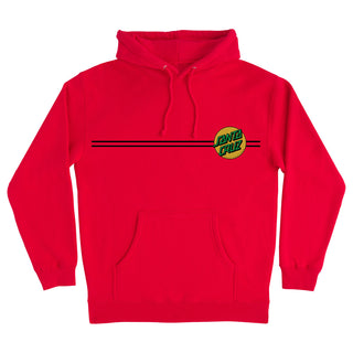 Santa Cruz Skateboards Hoody Other Dot Pullover Red/Gold/Green
