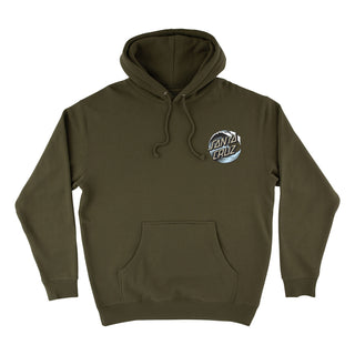 Santa Cruz Skateboards Hoody Wave Dot Pullover Army/Light Blue