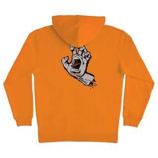 Santa Cruz Skateboards Hoody Screaming Hand Pullover Safety Orange/Grey