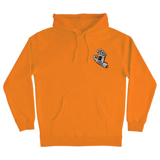 Santa Cruz Skateboards Hoody Screaming Hand Pullover Safety Orange/Grey