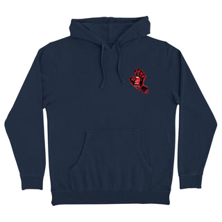 Santa Cruz Skateboards Hoody Screaming Hand Pullover Slate Blue/Black/Red