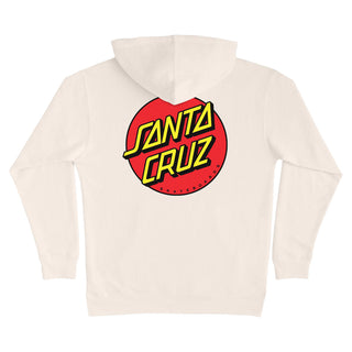 Santa Cruz Skateboards Hoody Classic Dot Pullover Bone