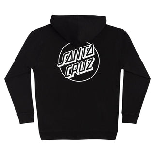 Santa Cruz Skateboards Hoody Opus Dot Pullover Black/White