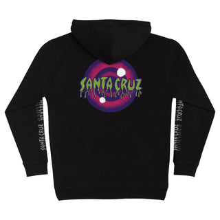 Santa Cruz Skateboards Hoody Roskopp Iris Pullover Black