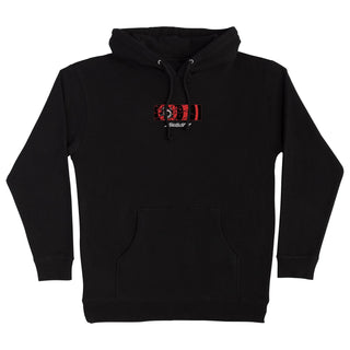 Santa Cruz Skateboard Sweatshirt Roskopp Dissect Pullover Hoody Black