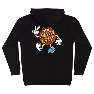 Santa Cruz Skateboards Hoody Dot Guy Pullover Black