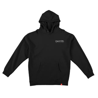 Spitfire Wheels Hoody Batwing Classic Pullover Black/White Black