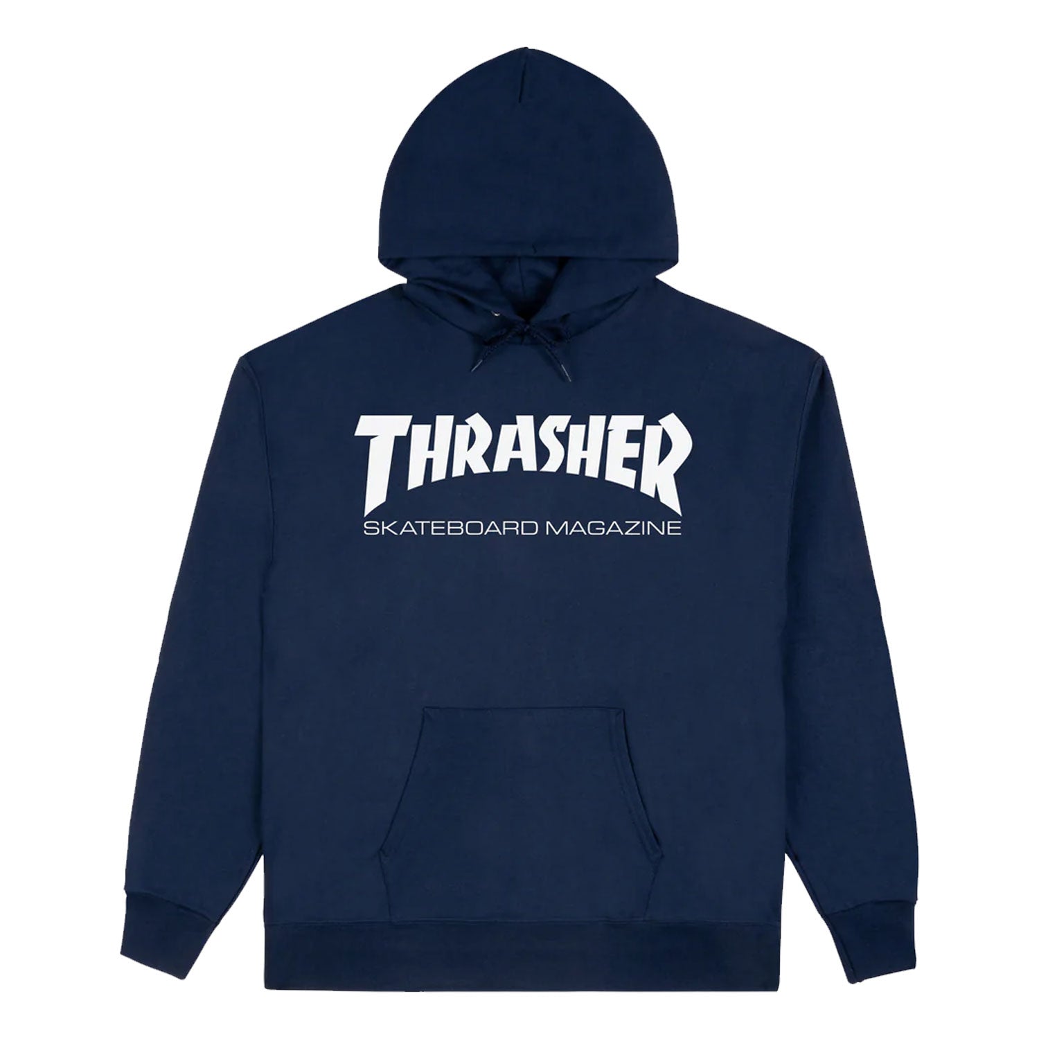 Thrasher Magazine Hoodie Skate Mag Navy – TGM Skateboards