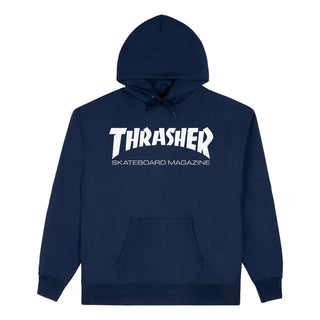 Thrasher Magazine Hoodie Skate Mag Navy
