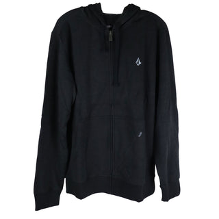 Volcom Skateboard Hoodie Slapdit Slim Zip Charcoal/Silver