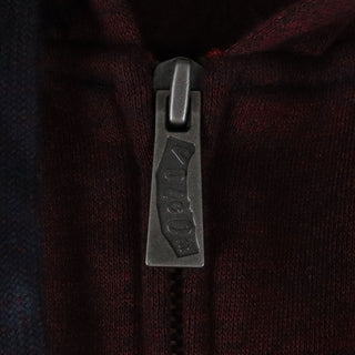 Volcom Skateboard Hoodie Slapdit Slim Zip Maroon