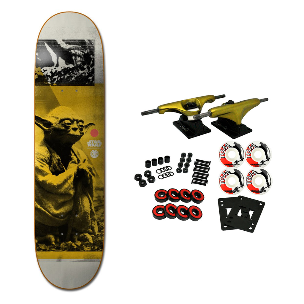 ELEMENT SKATE COMPLET 8 STAR WARS YODA COMPLETE Matériel Skateboard ELEMENT SKATE COMPLET 8 STAR WARS YODA COMPLETE Matériel Skateboard
