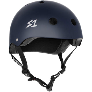 S-One Skateboard Helmet Mega Lifer Navy Matte Size L + 2 Sizing Liners