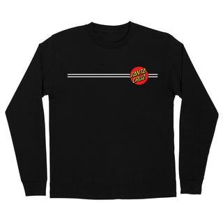 Santa_Cruz_Classic_Dot_Longsleeve_Shirt_Black_Front