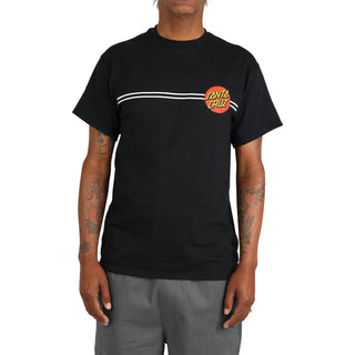 Santa_Cruz_Classic_Dot_Shirt_Black_Model_Front