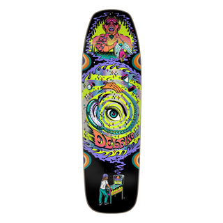 Santa Cruz Skateboard Deck Delfino Pinball Vision 9.14" x 31.5"