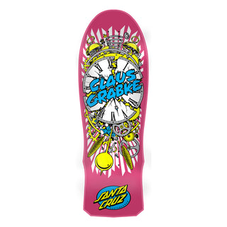 Santa Cruz Premium Complete Skateboard Grabke Exploding Clock Reissue 10.04" Ft. Krux/Ricta/Independent