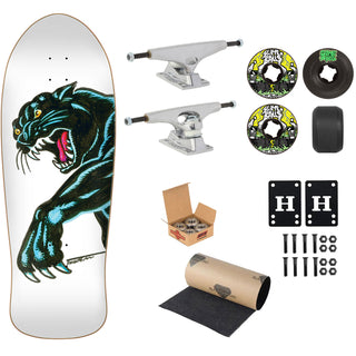 Santa Cruz Premium Complete Skateboard Natas Sketch Panther Reissue 10.54" Ft. Krux/Slime Balls/Independent