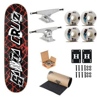Santa Cruz Premium Complete Skateboard Pay Off Strip 8.5" Ft. Krux/SML/Independent
