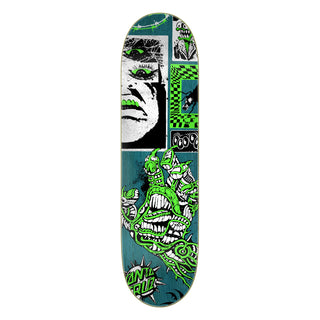 Santa Cruz Skateboard Deck Scourge Hand FeelBase 8.0" x 30.5"