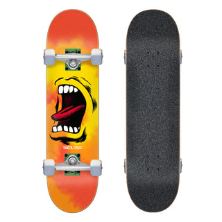 Santa Cruz Skateboard Complete Big Mouth Flame Orange 8.0" x 31.25"