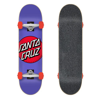 Santa Cruz Skateboard Complete Spotlight Dot Mini Purple 7.75" x 30"