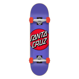 Santa Cruz Skateboard Complete Spotlight Dot Mini Purple 7.75" x 30"