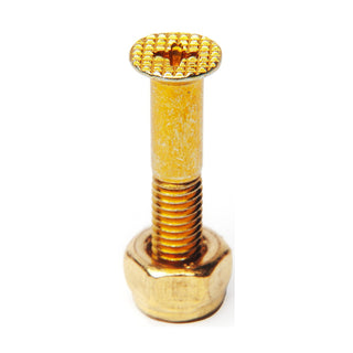 Screw City Skateboard Mounting Hardware 1" Phillips Gems - Amber