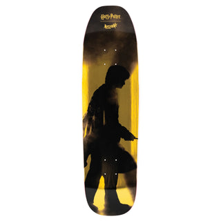 Welcome x Harry Potter Skateboard Deck Seeker on Nimbus 5000 Gold Foil 8.75" 
