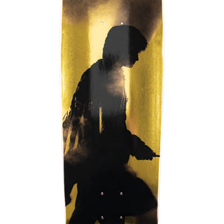 Welcome x Harry Potter Skateboard Deck Seeker on Nimbus 5000 Gold Foil 8.75" 
