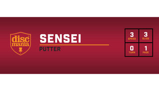 Discmania Disc Golf Premium Sensei Putter Pink Active 165-170