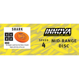 Innova Disc Golf DX Shark Midrange Disc 4/4/0/2 - Choose Exact Disc