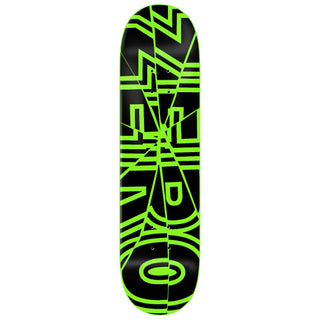 Zero Premium Skateboard with Indy Trucks, Triclops Wheels 8.5" Shattered Bold