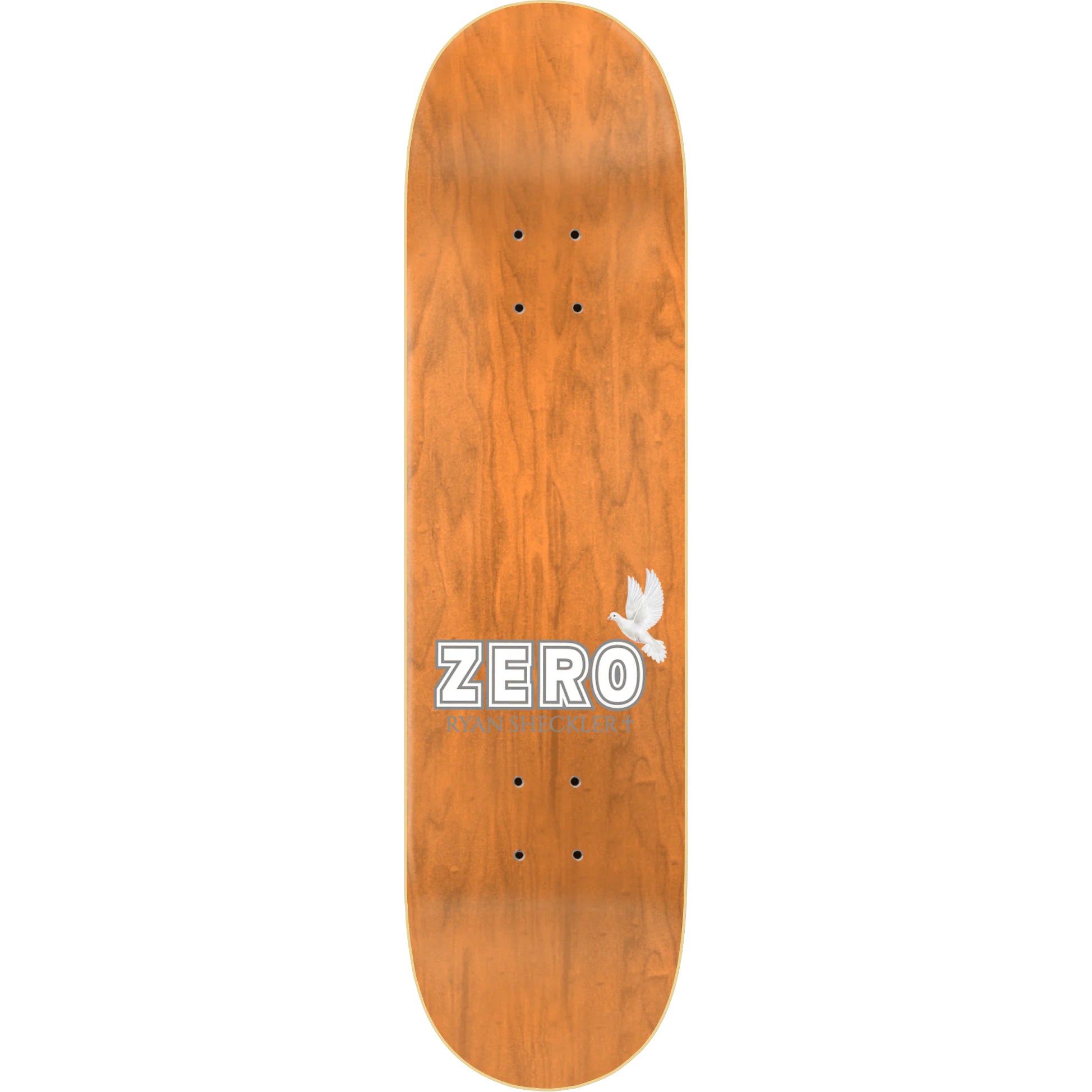 Zero Skateboard Deck Ryan Sheckler Signature Bold 8.25