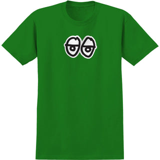 Krooked Skateboards Shirt Eyes Lg Kelly Green