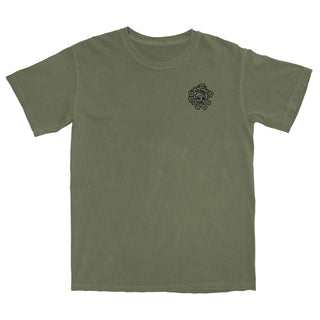 Krooked Skateboards Shirt Krooked MG Moss
