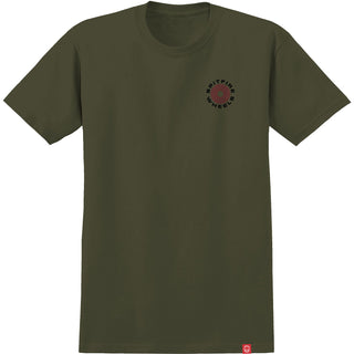 Spitfire Wheels Shirt Classic '87 Swirl Fade Fill Olive/Red/Black