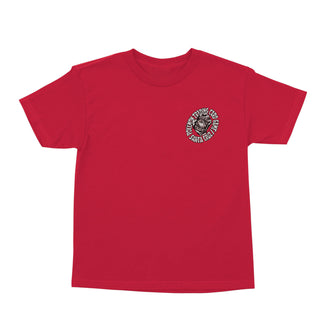 Santa Cruz x Pokémon Shirt TCG Hand Youth Red Size S