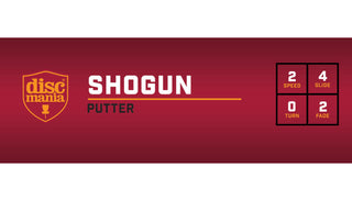 Discmania Disc Golf Active Shogun Putter Blue 165-170g