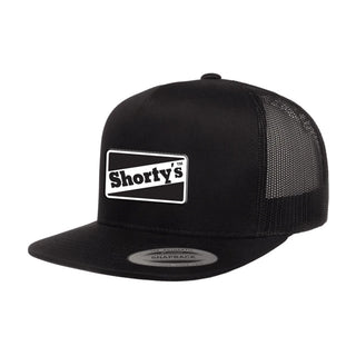 Shorty's Hat OG Black Logo Black