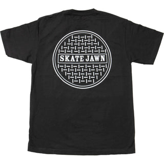 Skate Jawn Skateboard Mag Shirt Sewer Cap Black