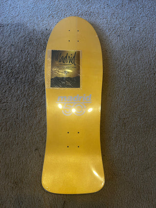Madrid Skateboard Deck John Lucero Skateboarding Hall of Fame Signed 10" x 30"