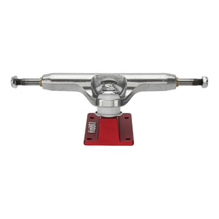 Lurpiv Skateboard Trucks V3 Hollow Silver/Red 145 (8.3") Set of 2