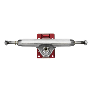 Lurpiv Skateboard Trucks V3 Hollow Silver/Red 155 (8.7") Set of 2