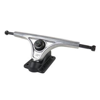 Slant Longboard Trucks Reverse Kingpin Raw/Black 180 (9.75" Axle)